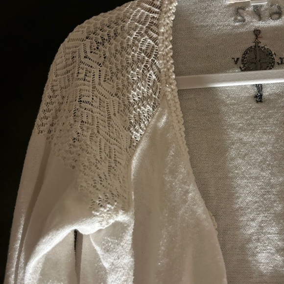 ODD MOLLY White Crochet Cardigan - Picture 8 of 9